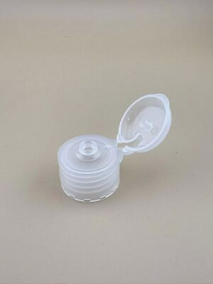Black Matte Flip Top Cap 24/410 สำหรับขวดแชมพู