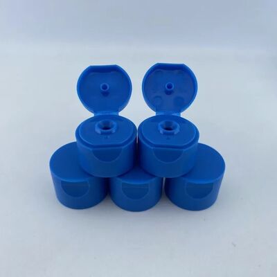 พลาสติกพีพี สีดีเจนต์สกรู Flip Top Cap ชามพูเหลว