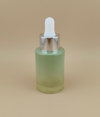 ดีไซน์ใหม่ ใส เปลี่ยนแปลงค่อยๆ Matcha เขียวเรียบกลม กระป๋องตกลงน้ํา K-GBL30 สําหรับ Essence