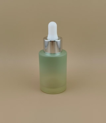 ดีไซน์ใหม่ ใส เปลี่ยนแปลงค่อยๆ Matcha สีเขียว Matte Round Dropper กระป๋อง K-GBL30 สําหรับ Essence
