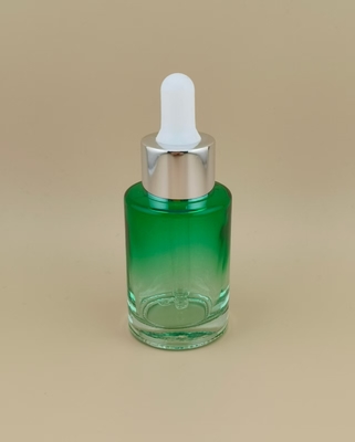 ดีไซน์ใหม่ ใส เปลี่ยนแปลงค่อยๆ สีเขียวเข้ม เรียบเรียบกลม กระป๋องหยด K-GBL30 สําหรับ Essence