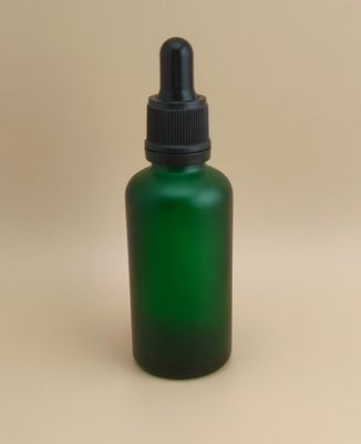 การออกแบบที่ละเอียดใส กระป๋องหยดสีเขียวเข้มใสสําหรับ Essence